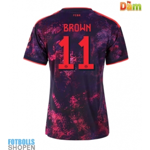 Billiga Bayern Munich Nathaniel Brown #11 Tredjeställ Dam 2026-27 Kortärmad